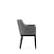 Manhattan Comfort Gansevoort Faux Leather Dining Armchair in Pebble Grey DC051AR-PE - alternate 4